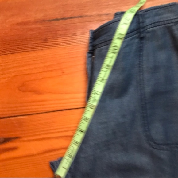 Sophia Max Chambray Denim Wide Leg Jeans, EUC, 0/2 - Picture 8 of 12